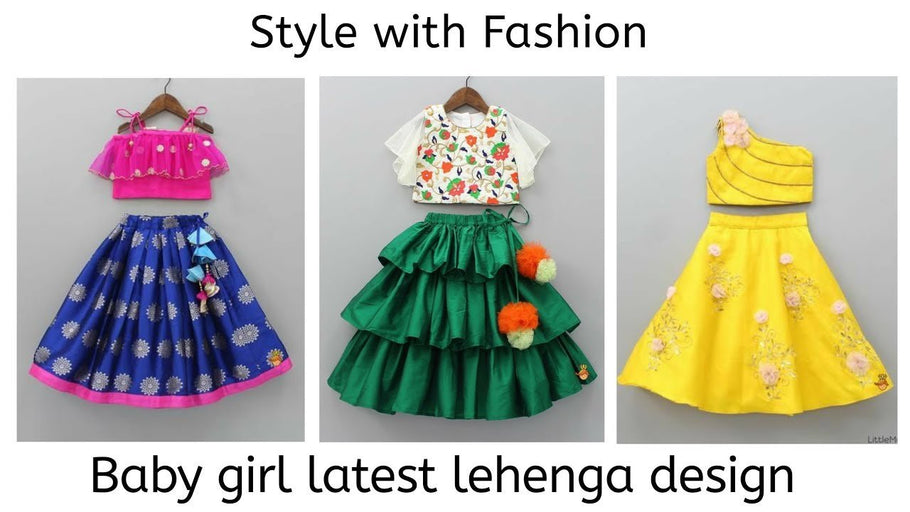 The reason why everyone love our kids wear lehenga & gown collection !