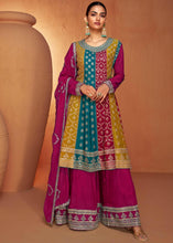 Load image into Gallery viewer, Party Wear Ready to Wear Colorful Sharara Suit
