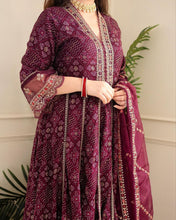 Load image into Gallery viewer, Eid Speical ~ Heavy Sequence Work Full Stitched Salwar Suit Set
