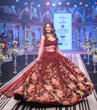 Load image into Gallery viewer, Designer Red Lehenga Choli For Women
