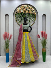 Load image into Gallery viewer, Wedding Wear Georgette Multi Color Lehenga Choli
