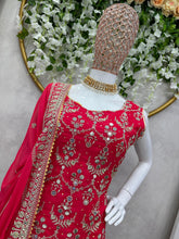 Load image into Gallery viewer, Party Wear Georgette Multicolor Ready to Wear Sharara Suit
