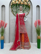 Load image into Gallery viewer, Party Wear Georgette Multicolor Ready to Wear Sharara Suit
