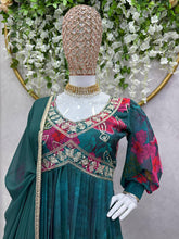 Load image into Gallery viewer, Attractive Designer Suit On Heavy Georgette Fabric And Dupatta With Fancy Lace
