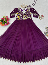 Load image into Gallery viewer, Attractive Designer Anarkali Suit For Festival Wedding Season
