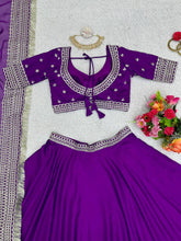 Load image into Gallery viewer, Perfect Purple Co Wedding Festival Wear Lehengha Choli
