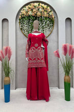 Load image into Gallery viewer, Beautiful Designer Pink Gharara Suit On Occasion Wear
