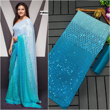 Load image into Gallery viewer, Designer Party Wear Kajol Devgan Sequences Work Saree
