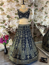 Load image into Gallery viewer, Designer Jalpari Silk Fabric Embroidery Work Lehenga Choli With Dupatta
