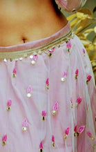 Load image into Gallery viewer, Flattering Baby Pink Color Net Sequence Work Lehenga Choli For Festive Wear
