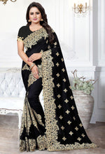 Load image into Gallery viewer, Gorgeous Party Wear Georgette Embroidered Work Saree Blouse
