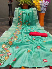 Load image into Gallery viewer, Saree &gt; Chanderi Cotton Saree
