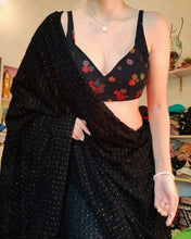 Load image into Gallery viewer, Admiring  Black Color Saree Festival Wear Saree For Women
