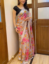 Load image into Gallery viewer, LINEN SAREE
