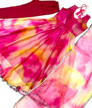 Load image into Gallery viewer, Wedding Wear Organza Silk Printed Readymade Anarkali Gown
