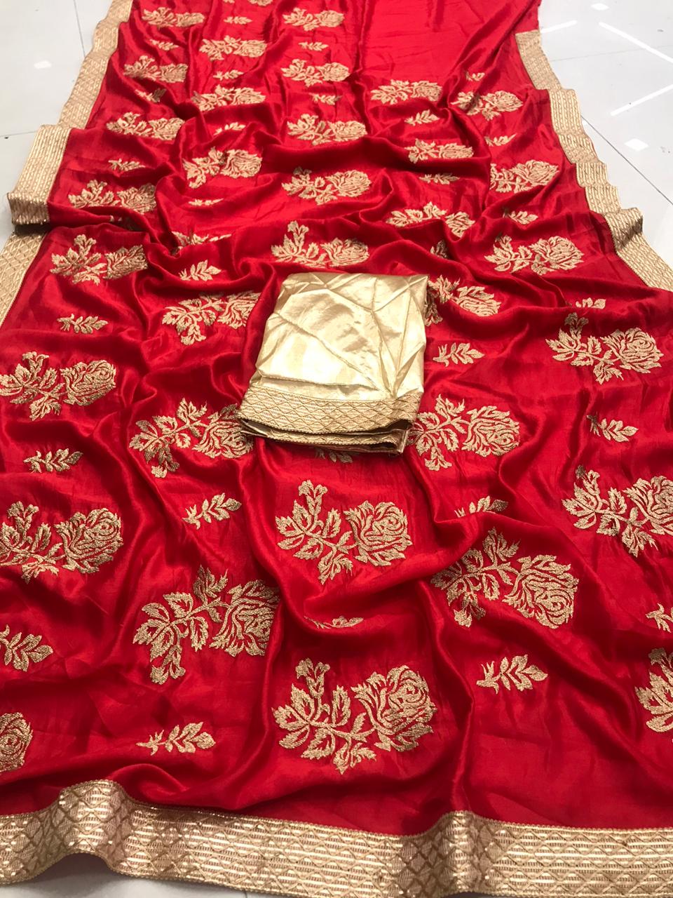 Cotton Silk Sari