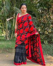 Load image into Gallery viewer, Saree &gt; Georgette Saree
