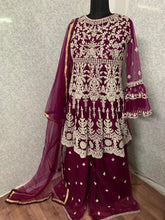 Load image into Gallery viewer, Salwar Suit &gt; Plazo Sharara Suit
